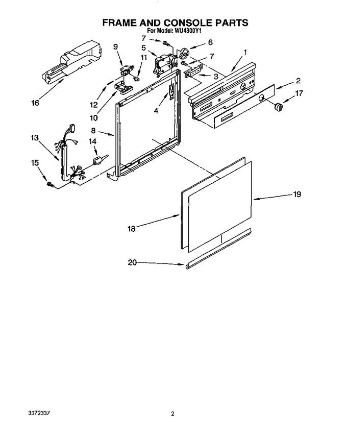 Diagram for WU4300Y1