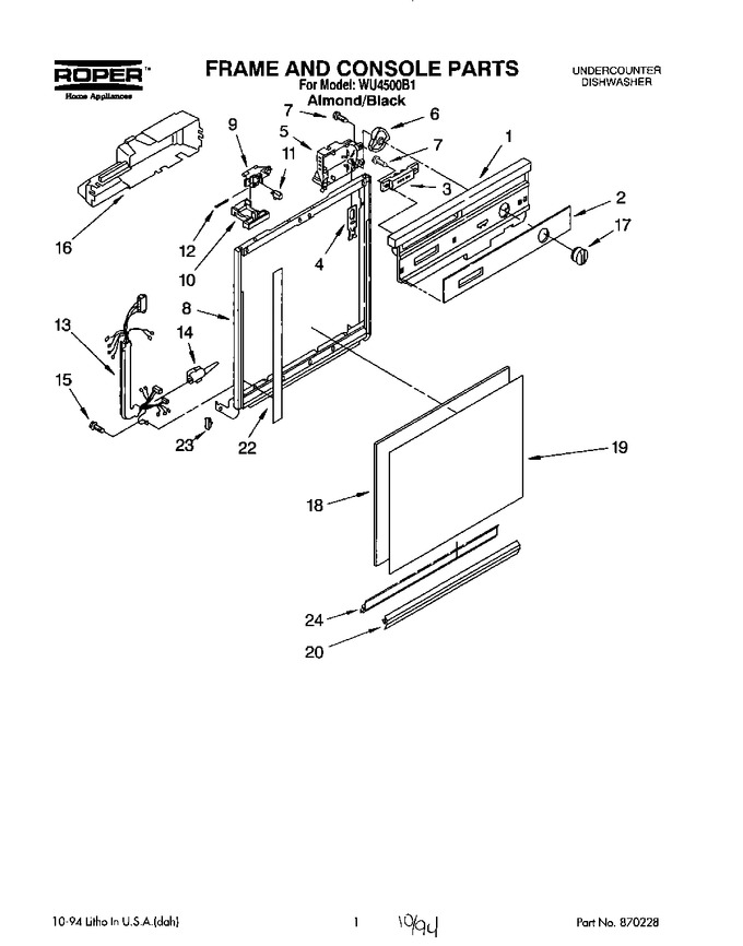 Diagram for WU4500B1