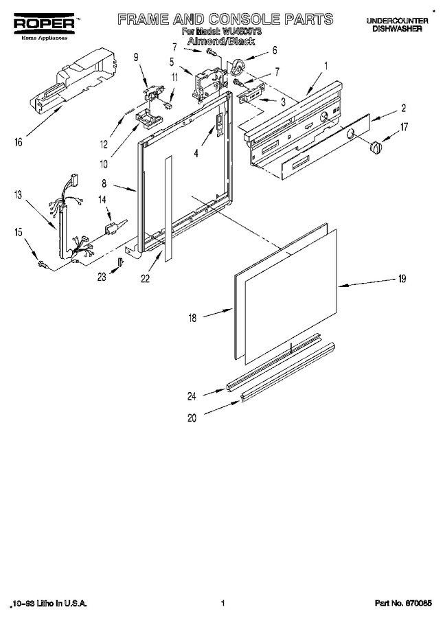 Diagram for WU4500Y3