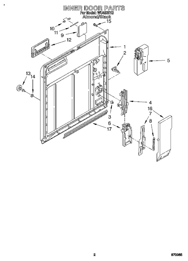 Diagram for WU4500Y3