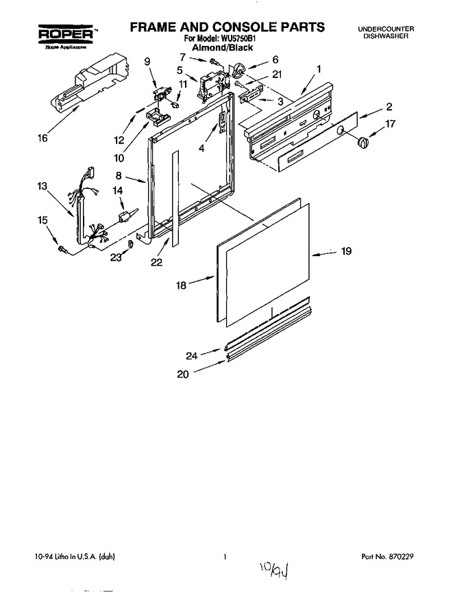 Diagram for WU5750B1