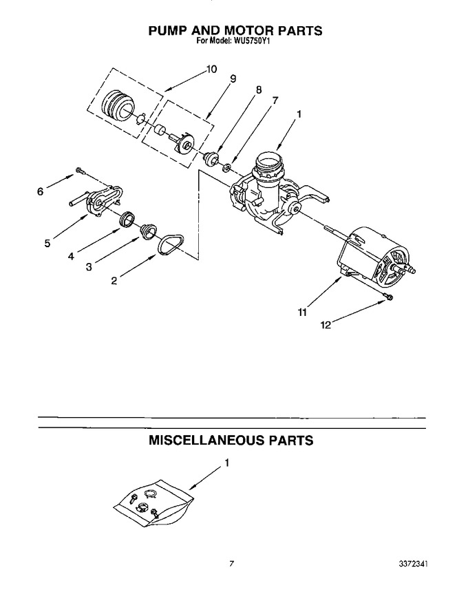 Diagram for WU5750Y1