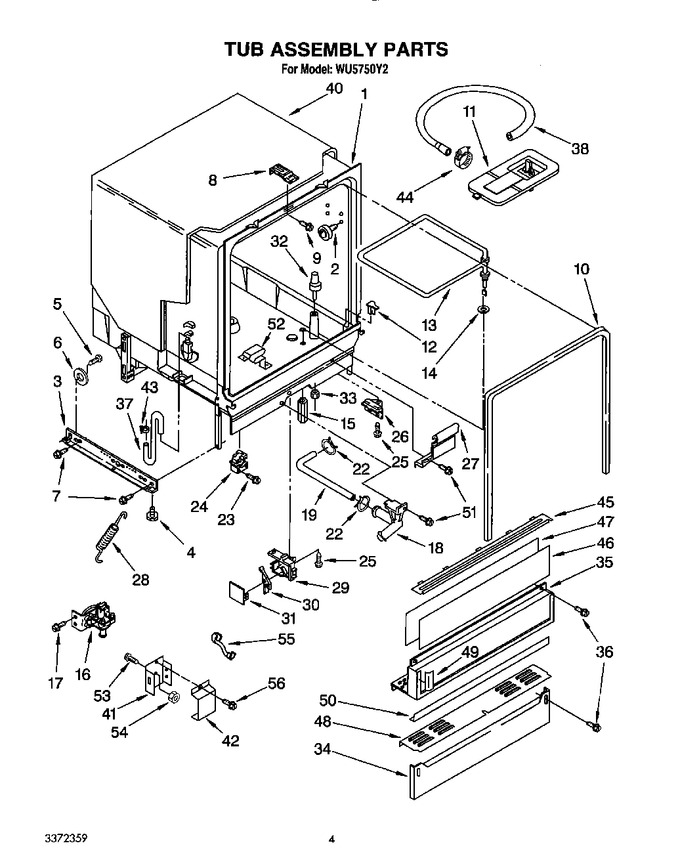 Diagram for WU5750Y2