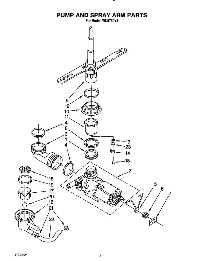 Diagram for WU5750Y2