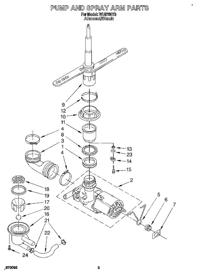 Diagram for WU5750Y3