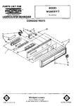 Diagram for 01 - Console Parts