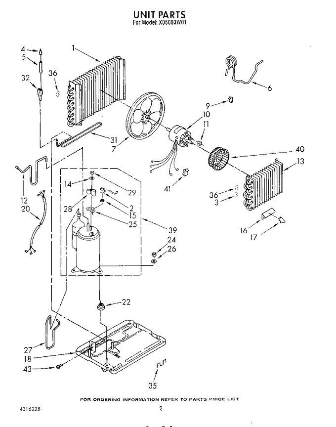 Diagram for X05002W01