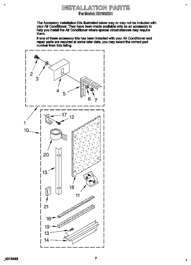 Diagram for X07002X01