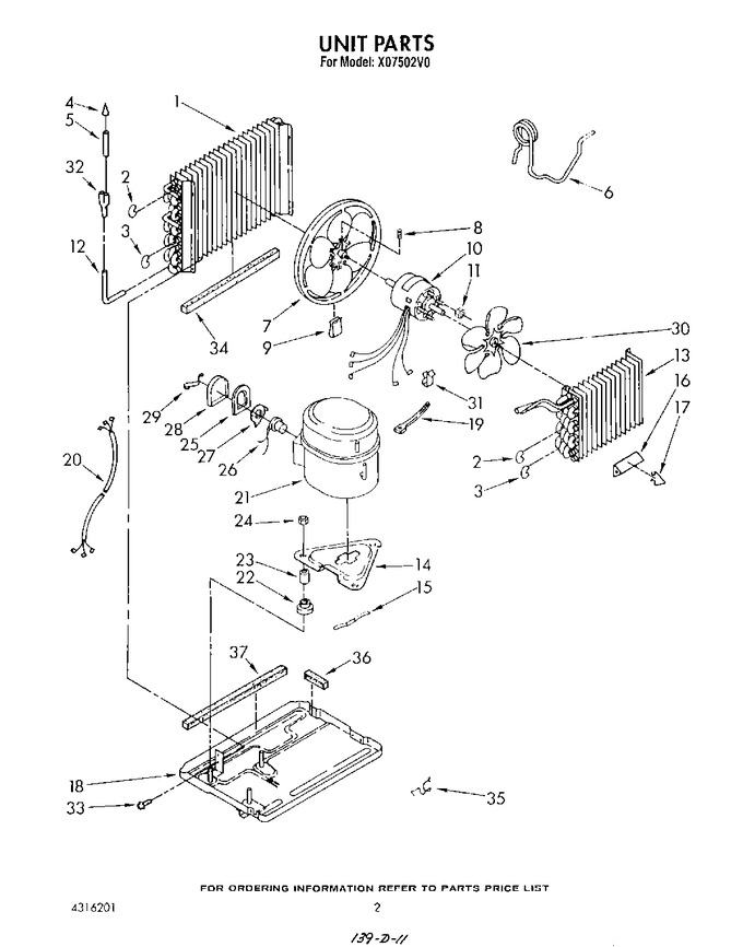 Diagram for X07502V0