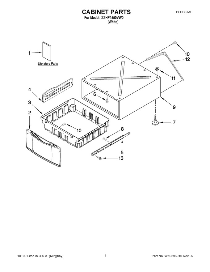 Diagram for XXHP1550VW0