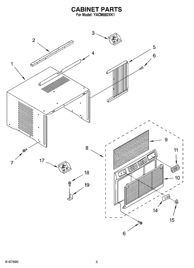 Diagram for YACM082XK1