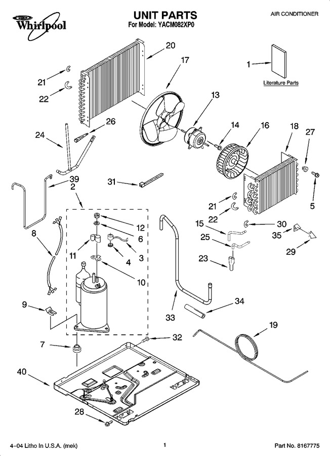 Diagram for YACM082XP0