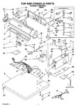 Diagram for 01 - Top And Console Parts