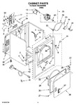 Diagram for 02 - Cabinet Parts