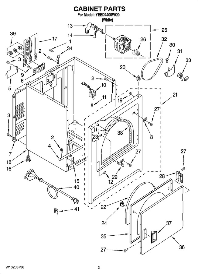 Diagram for YEED4400WQ0