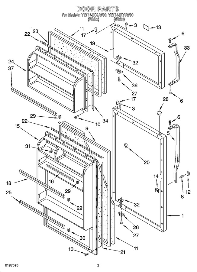 Diagram for YET14JKYJW00