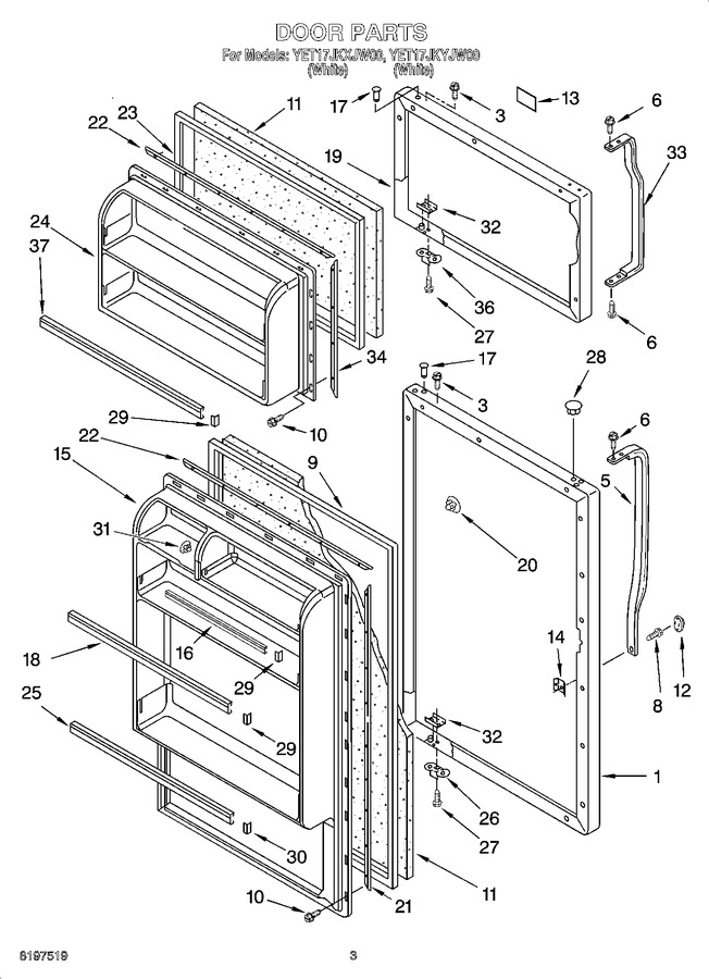 Diagram for YET17JKXJW00