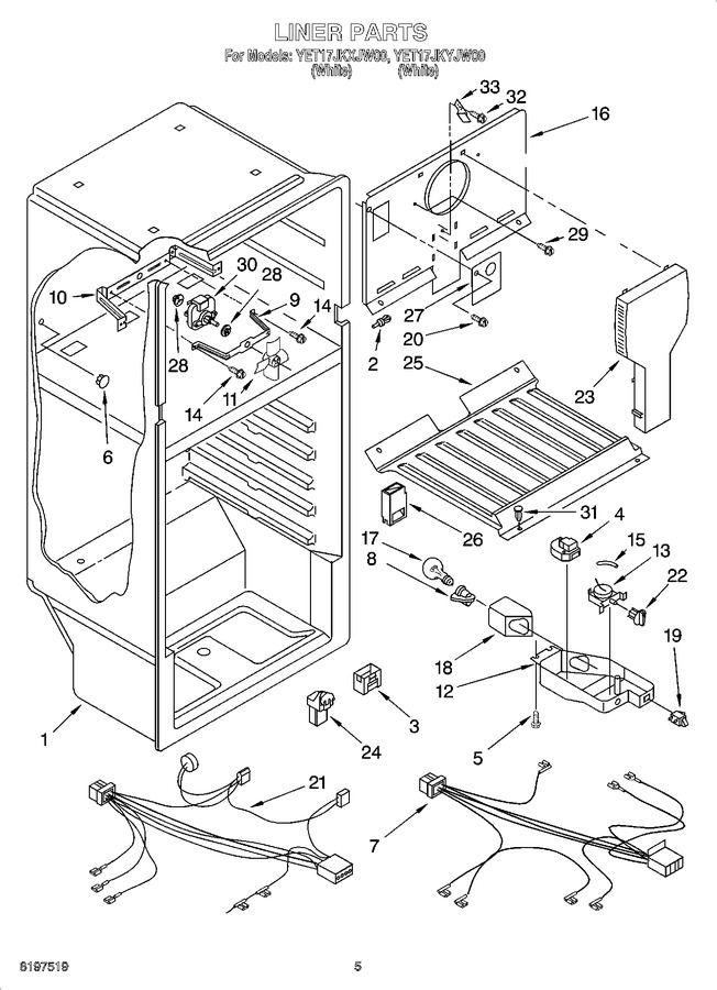 Diagram for YET17JKXJW00