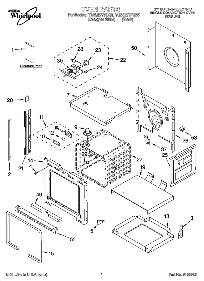 Diagram for YGBS277PDQ5