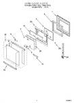 Diagram for 03 - Oven Door Parts