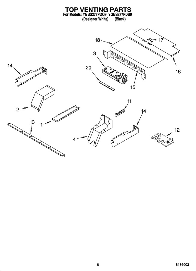 Diagram for YGBS277PDQ9