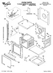 Diagram for 01 - Oven Parts