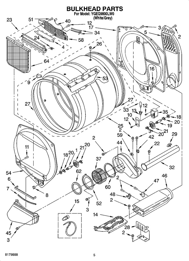 Diagram for YGEQ9800LW0