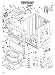 Diagram for 02 - Cabinet Parts