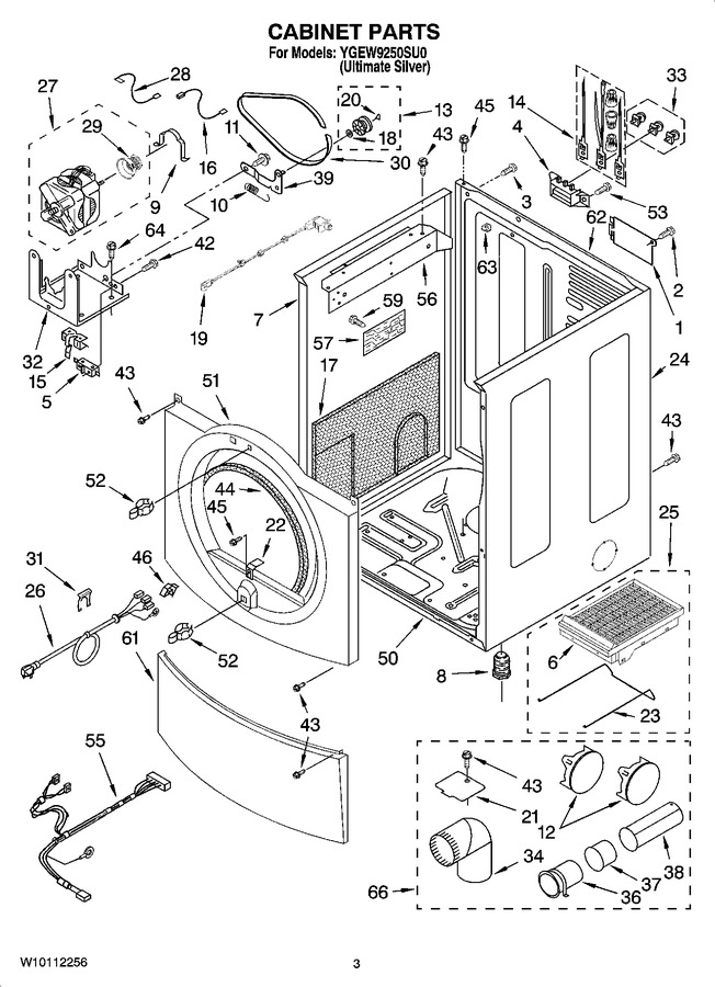 Diagram for YGEW9250SU0