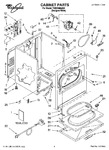 Diagram for 01 - Cabinet Parts