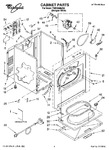 Diagram for 01 - Cabinet Parts