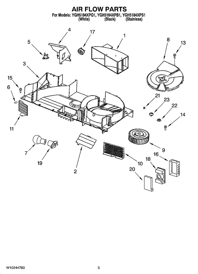 Diagram for YGH5184XPS1