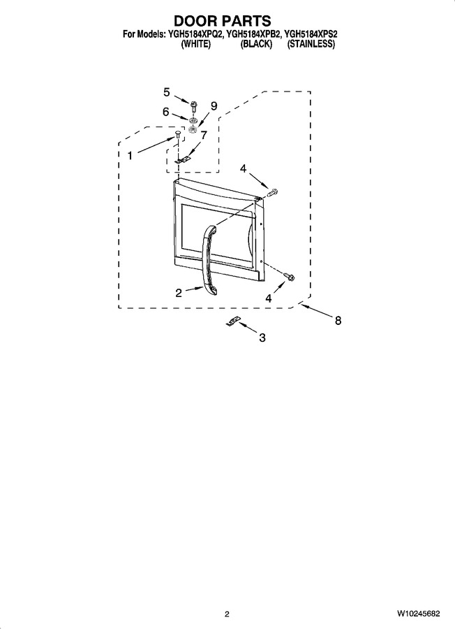 Diagram for YGH5184XPS2