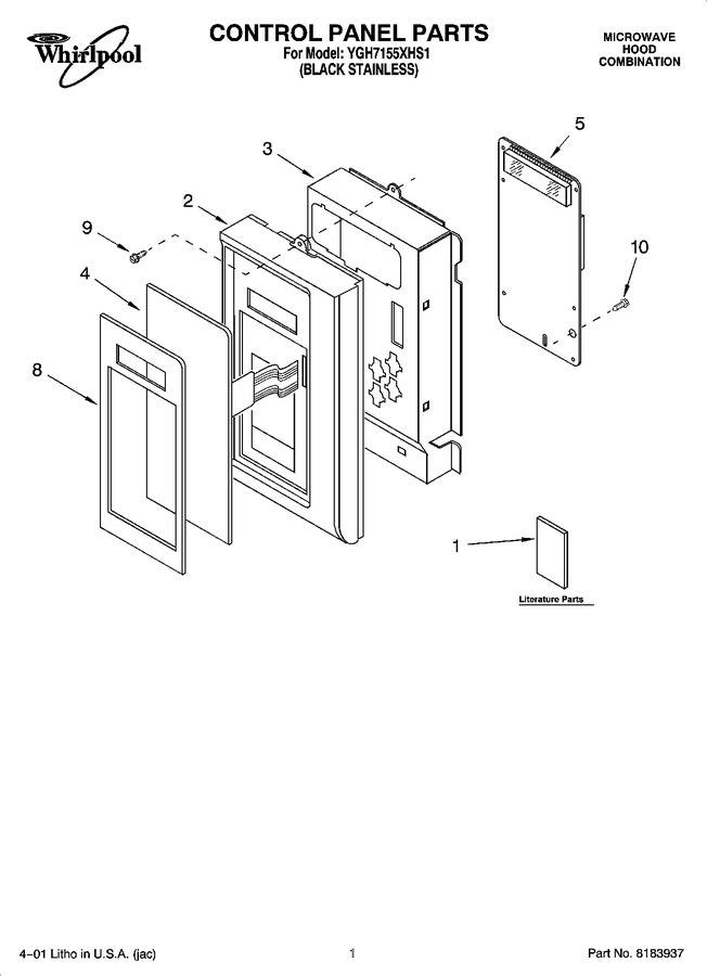 Diagram for YGH7155XHS1