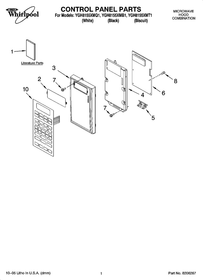 Diagram for YGH8155XMB1