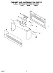 Diagram for 06 - Cabinet And Installation Parts