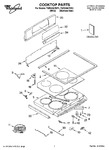 Diagram for 01 - Cooktop Parts