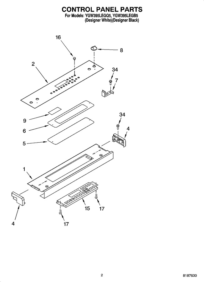 Diagram for YGW395LEGQ5