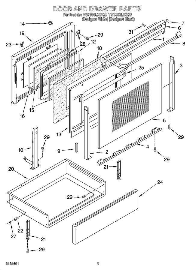 Diagram for YGY396LXGB5