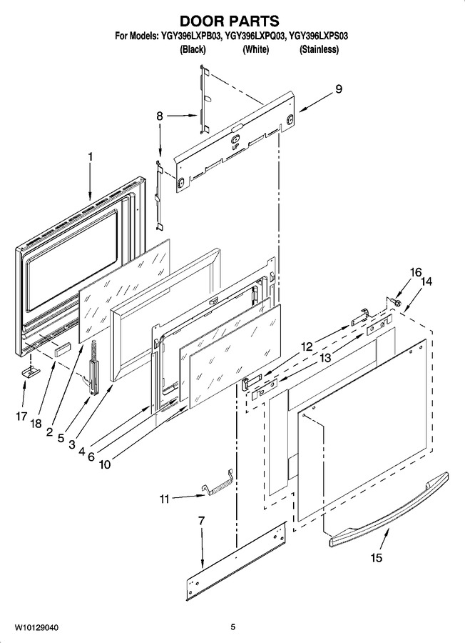 Diagram for YGY396LXPB03