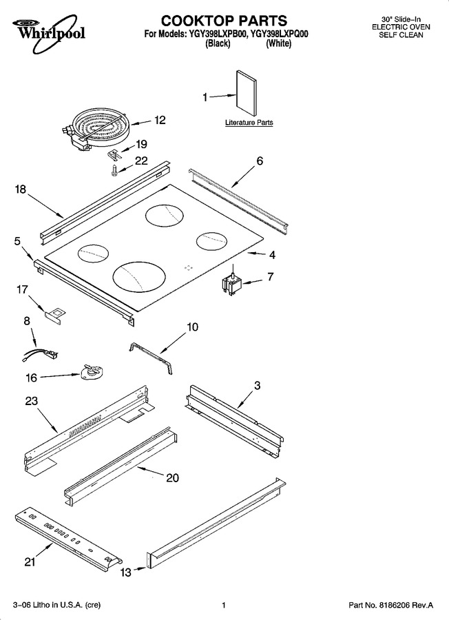 Diagram for YGY398LXPB00