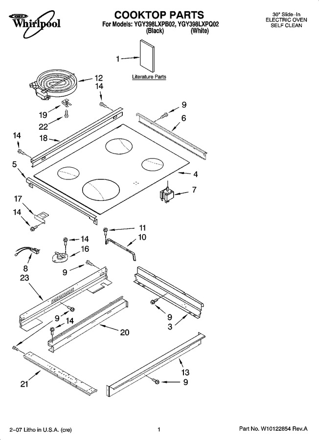 Diagram for YGY398LXPB02