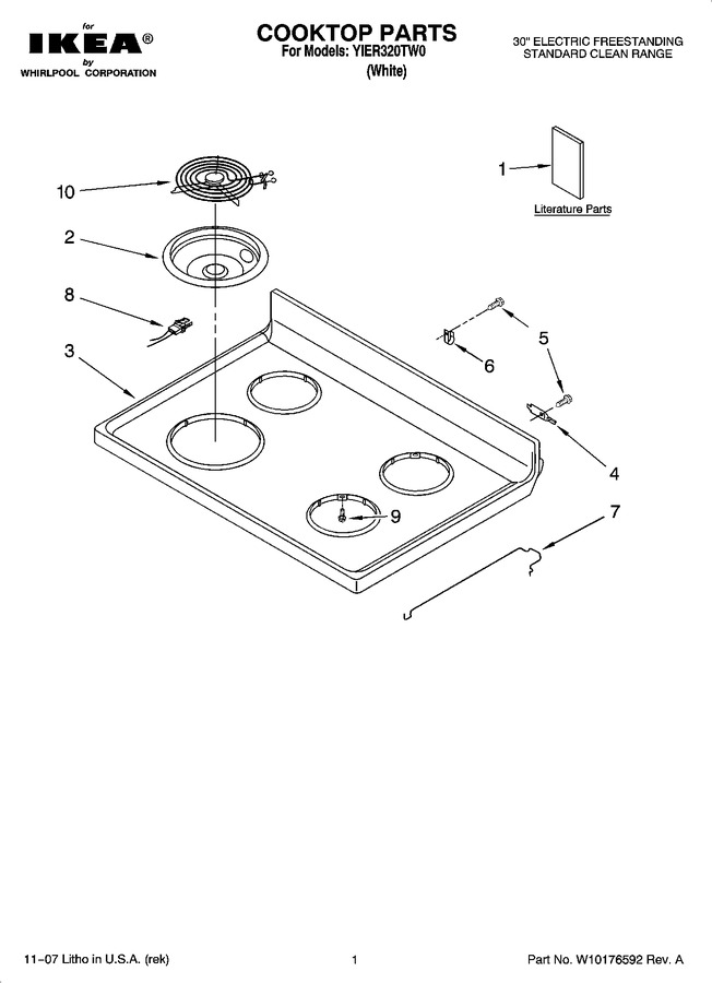 Diagram for YIER320TW0