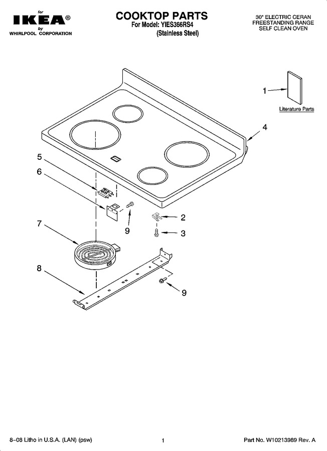 Diagram for YIES366RS4