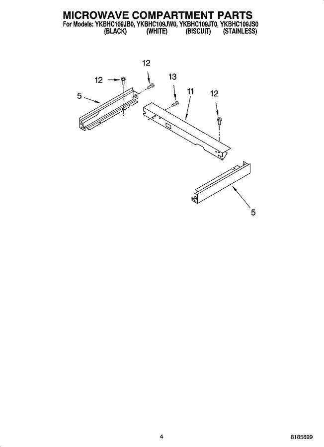 Diagram for YKBHC109JW0