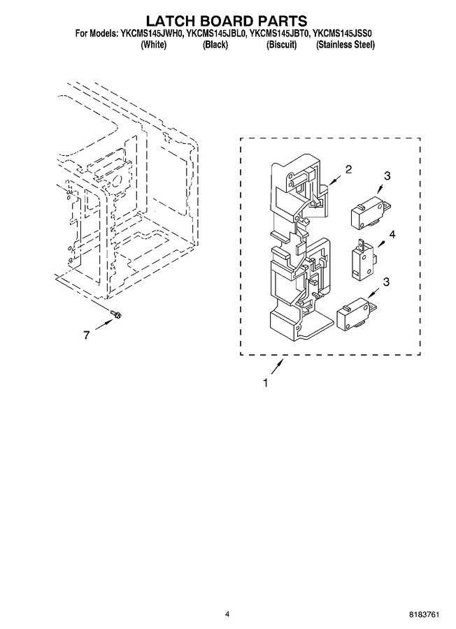 Diagram for YKCMS145JBT0