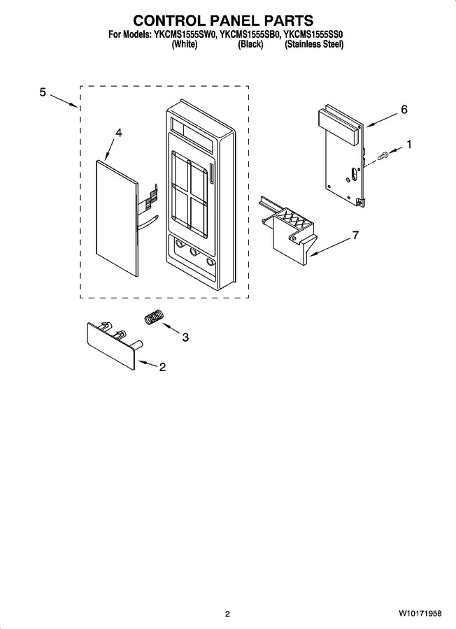 Diagram for YKCMS1555SW0