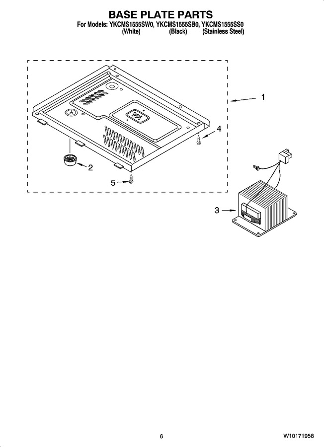 Diagram for YKCMS1555SW0