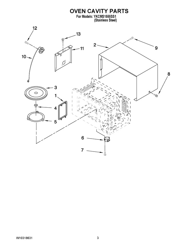 Diagram for YKCMS1555SS1