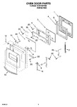 Diagram for 02 - Oven Door Parts